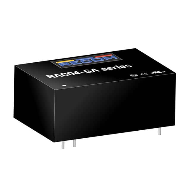 RAC04-12SGA Recom Power  Convertisseurs CA/CC